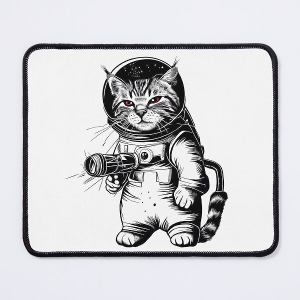 Item preview, An Antropomorphic Astronaut Cat in a Spacesuit designed and sold by thematics.
