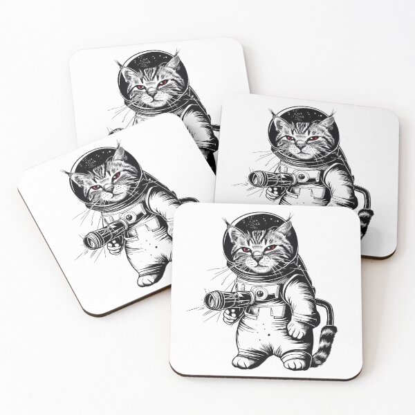 Item preview, An Antropomorphic Astronaut Cat in a Spacesuit designed and sold by thematics.