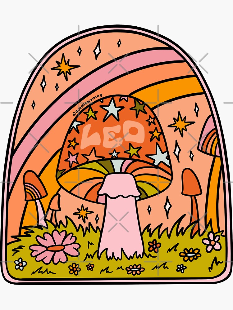 Halloween Mushroom Galaxy Vinyl