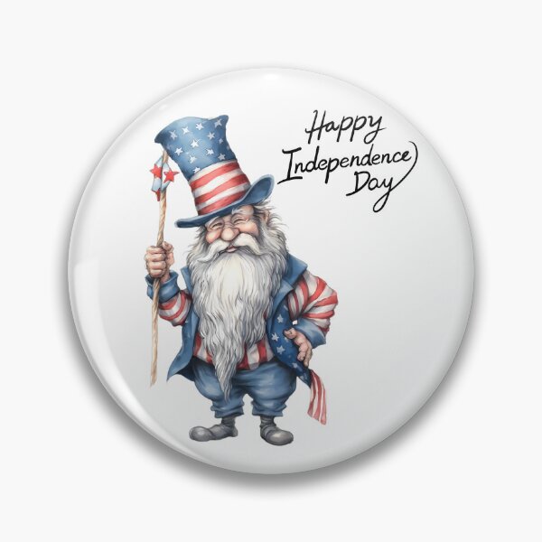 Artikelvorschau, Happy Independence Day : Gnome entworfen und verkauft von MTJ-Mushrooms.