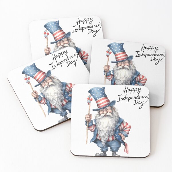 Item preview, Happy Independence Day : Gnome designed and sold by MTJ-Mushrooms.
