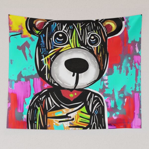 Item preview, Graffiti Characters Bear designed and sold by itzbart.