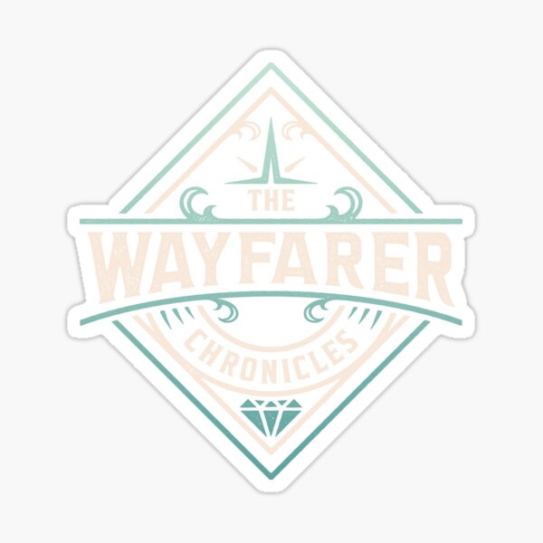 The Wayfarer Chronicles Logo Sticker