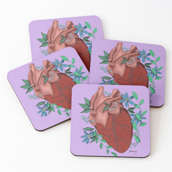 Item preview, blooming heart designed and sold by smitherinoart.