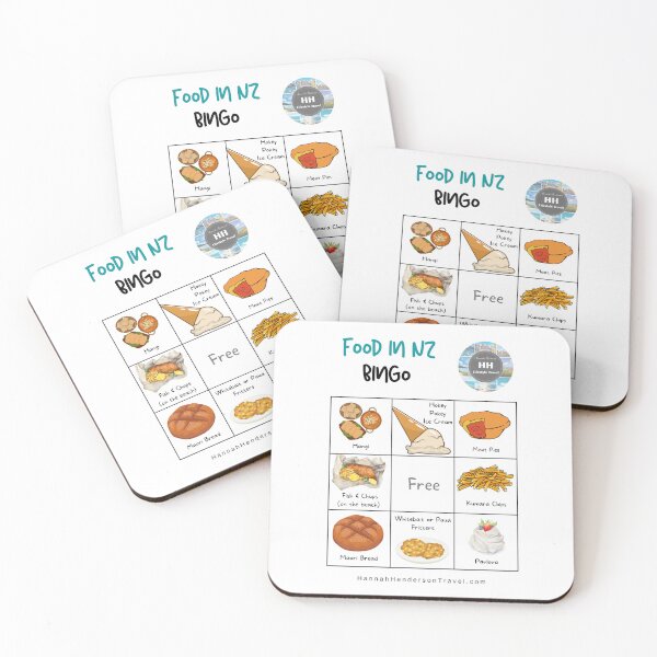 Item preview, Food Bingo Card - New Zealand Food Bingo designed and sold by HHLifestyleTrav.