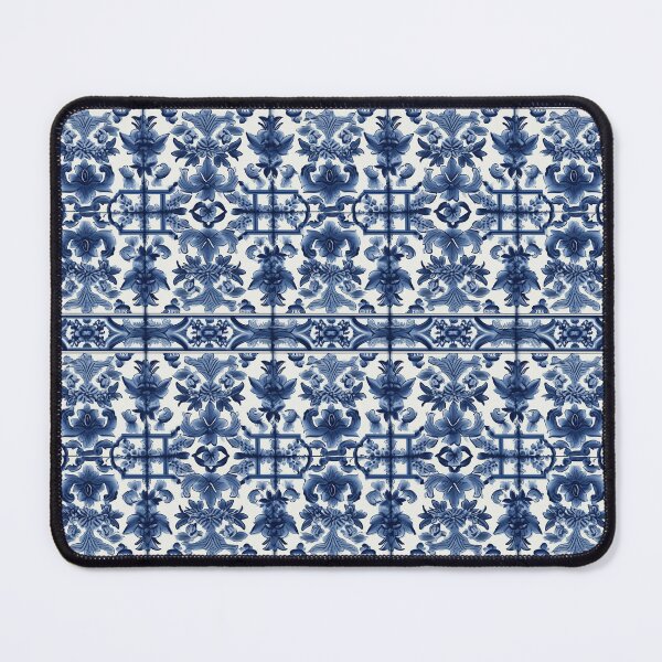 Item preview, Netherlands' Royal Blue Tiles designed and sold by PixelPatchwork.