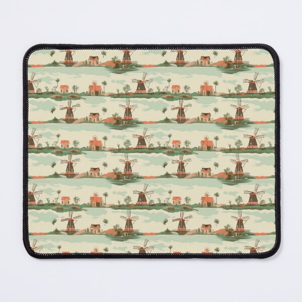 Item preview, Windmills of the Netherlands designed and sold by PixelPatchwork.