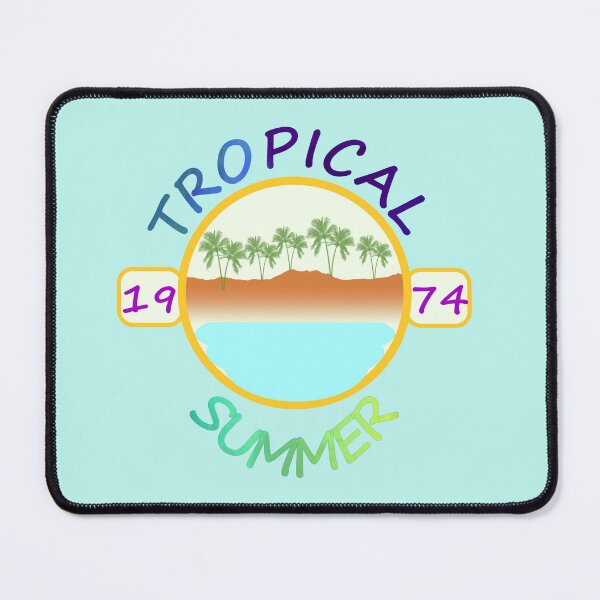 Item preview, Island with palm trees, tropical and summer, on vacation designed and sold by DesingJart.