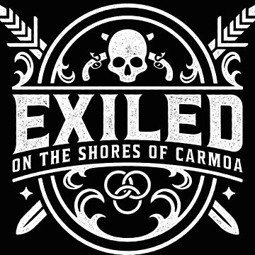 Artwork thumbnail, Exiled Logo- White by WeAreWayfarers