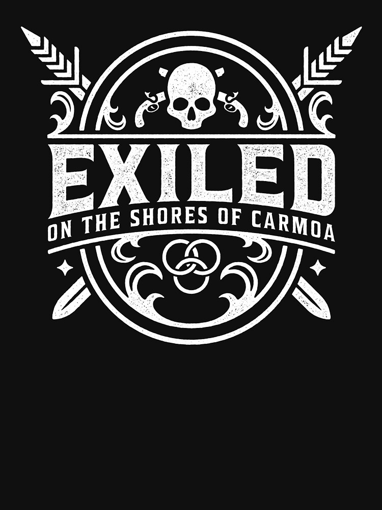 Thumbnail 7 of 7, Classic T-Shirt, Exiled Logo- White designed and sold by WeAreWayfarers.