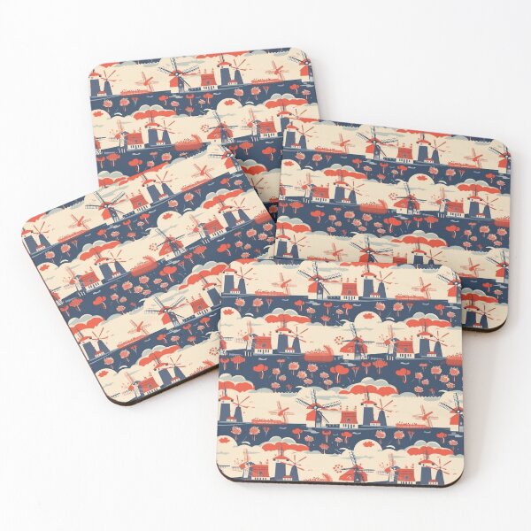 Item preview, Dutch Windmill Delight designed and sold by PixelPatchwork.