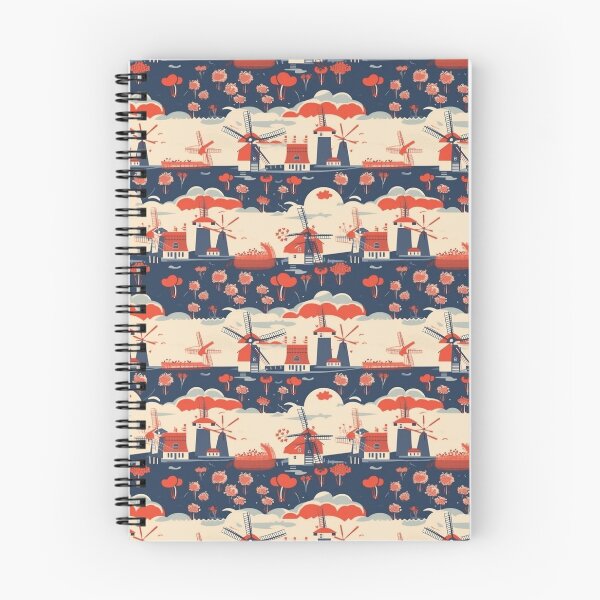 Item preview, Dutch Windmill Delight designed and sold by PixelPatchwork.