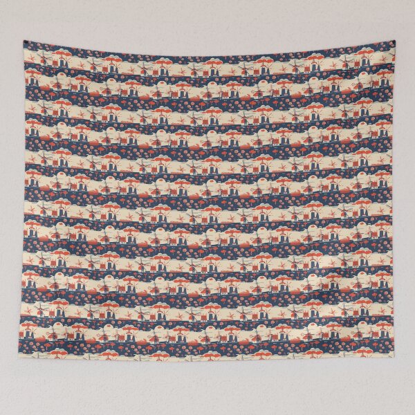 Item preview, Dutch Windmill Delight designed and sold by PixelPatchwork.