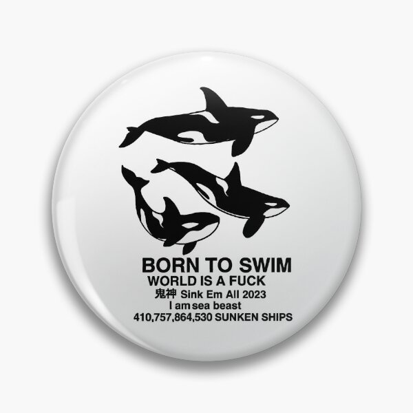 Item preview, Born to swim designed and sold by Bertoni-Lee.