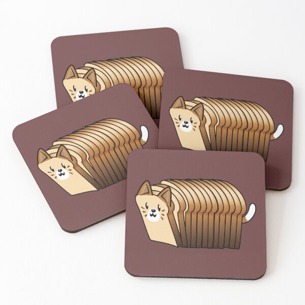 Item preview, Cat bread slice  designed and sold by Donutlovers.