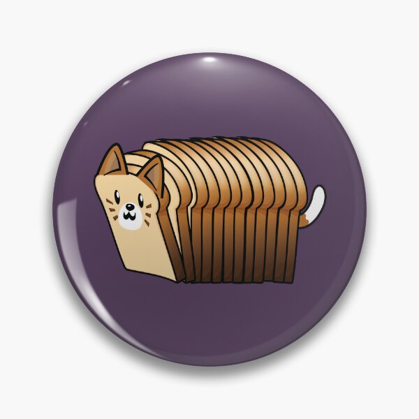 Item preview, Cat bread slice  designed and sold by Donutlovers.