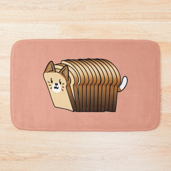 Item preview, Cat bread slice  designed and sold by Donutlovers.