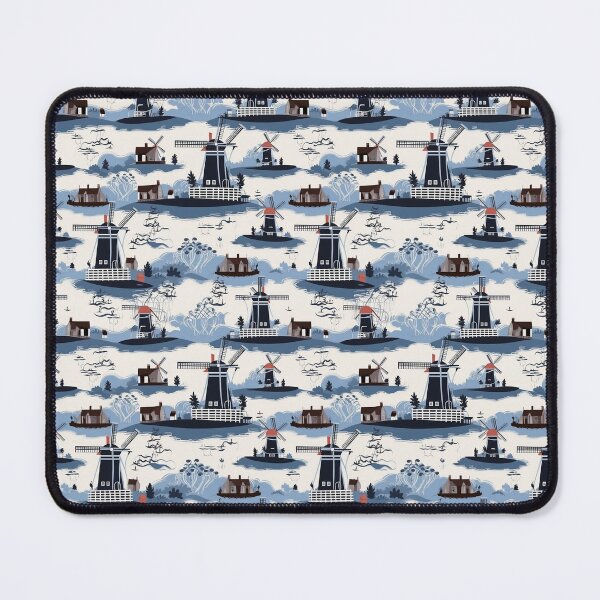 Item preview, Scenic Dutch Windmill Tales designed and sold by PixelPatchwork.