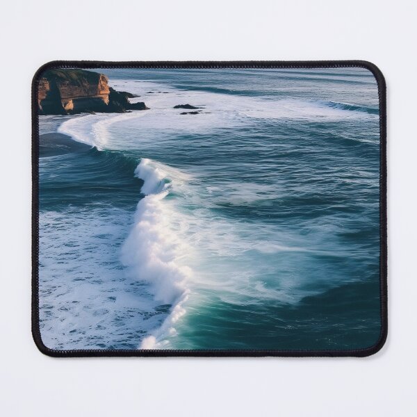 Item preview, View Of Cliffs and Blue Ocean Waves designed and sold by Fragpop.