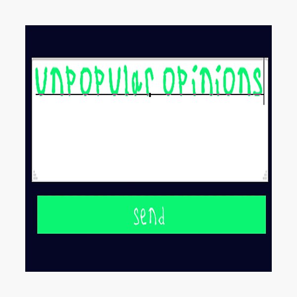 Item preview, Unpopular opinions designed and sold by kinpirks.