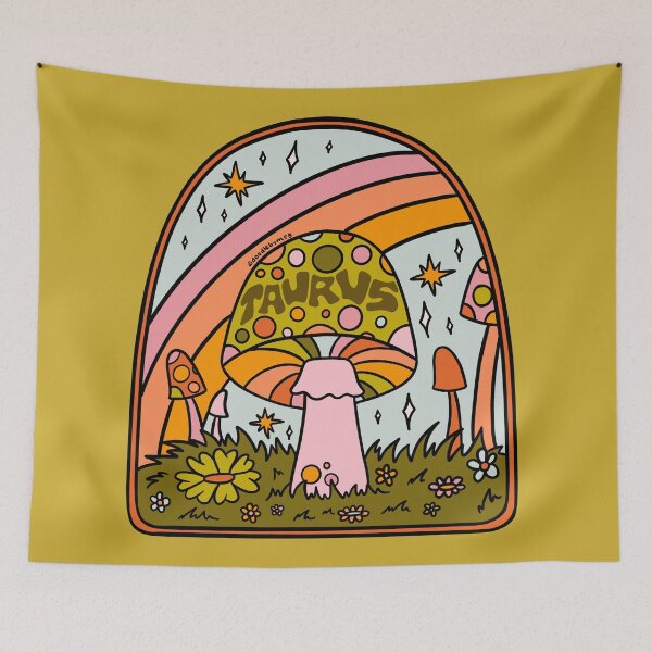 Item preview, Taurus Mushroom designed and sold by doodlebymeg.