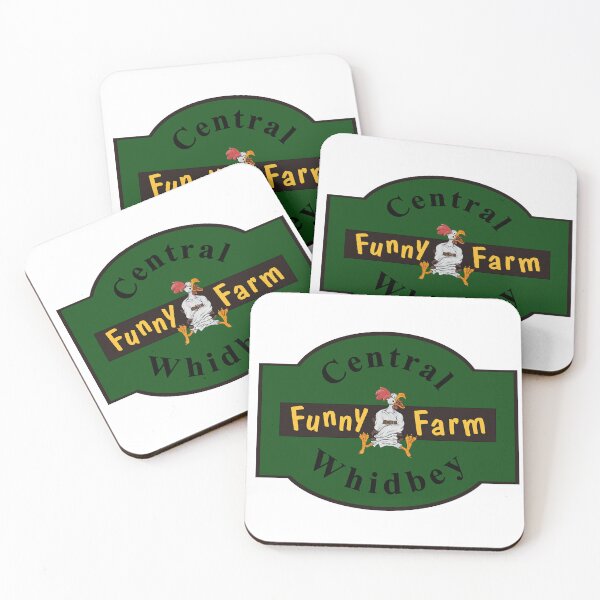 Item preview, Funny Farm Logo designed and sold by alsbydesign.