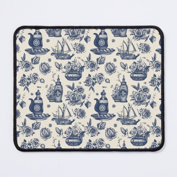 Item preview, Dutch Delft Blue Elegance designed and sold by PixelPatchwork.