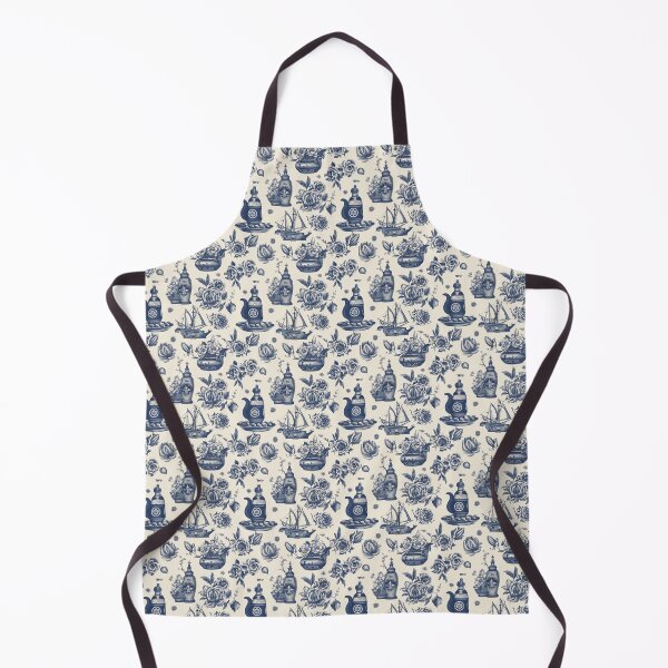 Item preview, Dutch Delft Blue Elegance designed and sold by PixelPatchwork.