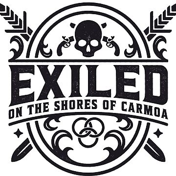 Artwork thumbnail, Exiled Logo- Black by WeAreWayfarers