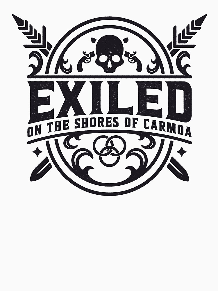 Thumbnail 7 of 7, Classic T-Shirt, Exiled Logo- Black designed and sold by WeAreWayfarers.