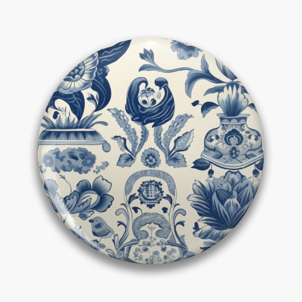 Item preview, Dutch Blue Porcelain Treasures designed and sold by PixelPatchwork.