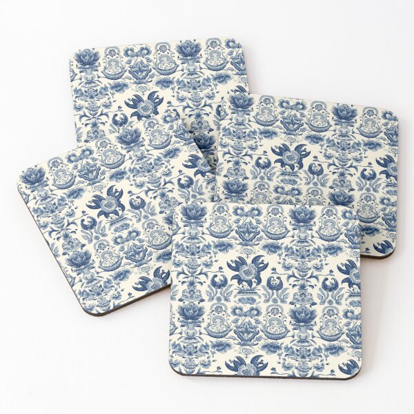 Item preview, Dutch Blue Porcelain Treasures designed and sold by PixelPatchwork.