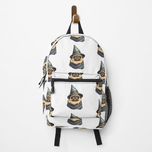 Item preview, Cute Pug Wizard design designed and sold by BrilliantTShop.