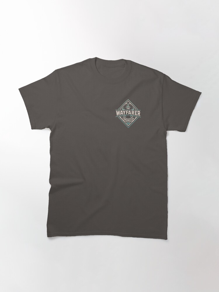 Thumbnail 3 of 7, Classic T-Shirt, The Wayfarer Chronicles - Pocket designed and sold by WeAreWayfarers.