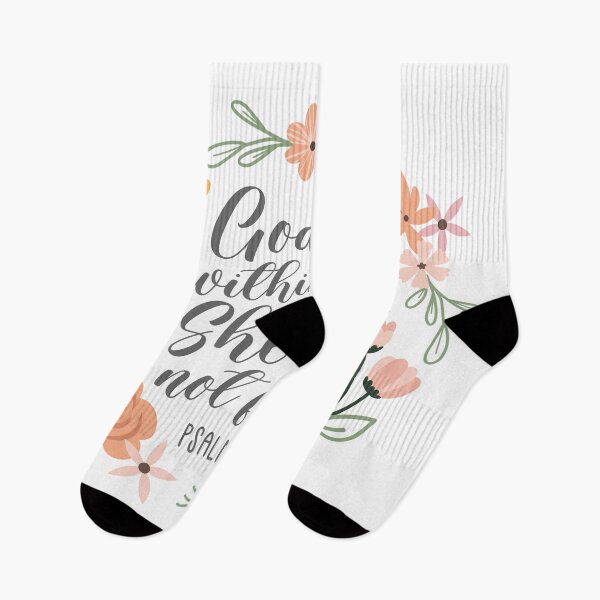 Item preview, Psalm 46:5 God Is Within Her She Will Not Fall - Gray designed and sold by amazingjoy.