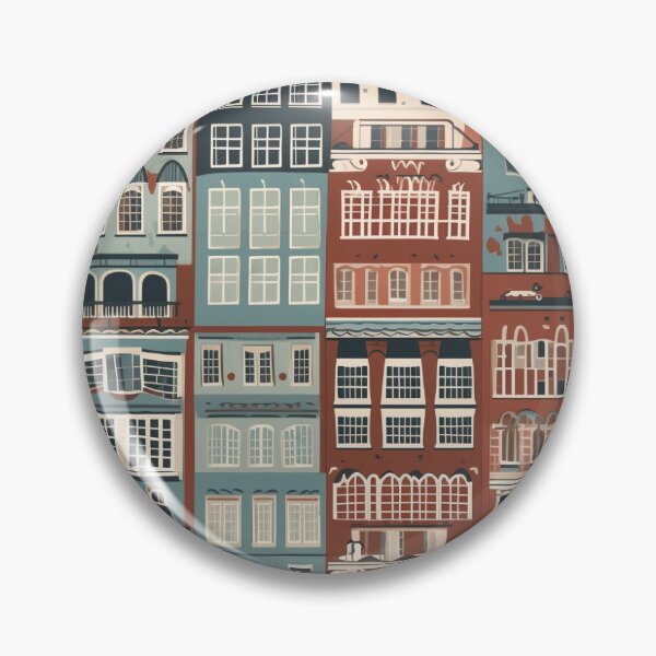 Item preview, Enchanting Dutch Waterfront designed and sold by PixelPatchwork.