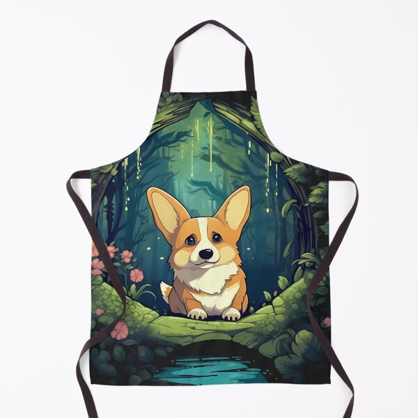 Item preview, Welsh Corgi in Enchanted Forest designed and sold by BrilliantTShop.