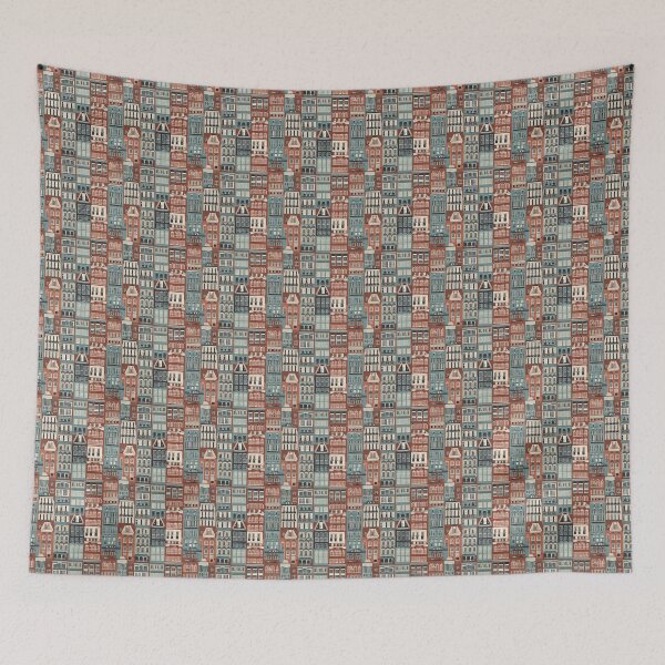 Item preview, Enchanting Dutch Waterfront designed and sold by PixelPatchwork.
