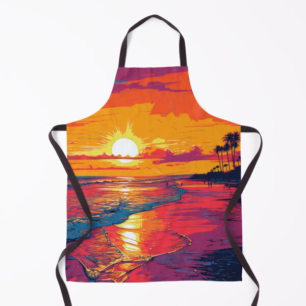 Item preview, A Vector Sunset On The Beach designed and sold by BaysparksMedia.