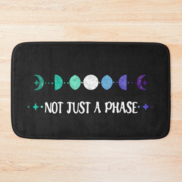 Item preview, Not just a phase (gay Pride!) designed and sold by Becky-Marie.