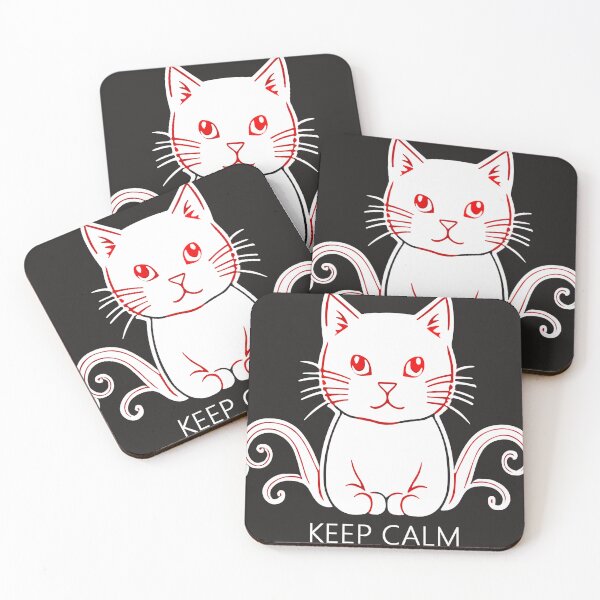 Item preview, Keep Calm Kitty Poster Design designed and sold by yemliha toker.