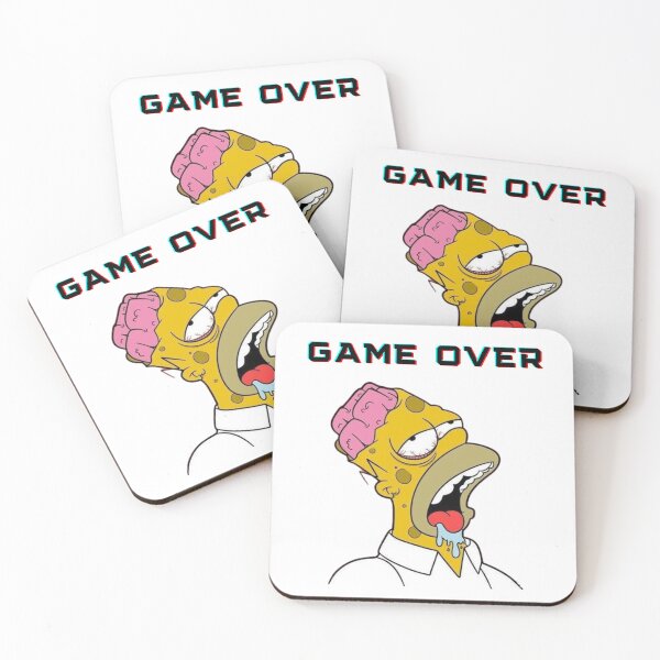 Item preview, GAME OVER designed and sold by -DEEWOLF-.