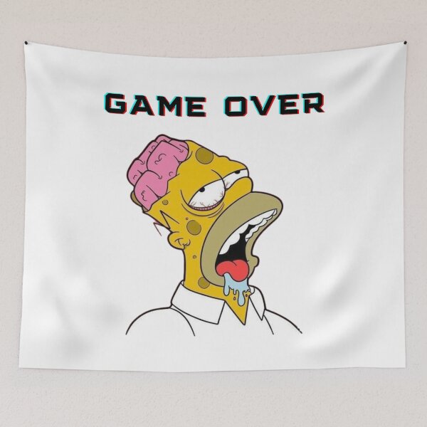 Item preview, GAME OVER designed and sold by -DEEWOLF-.