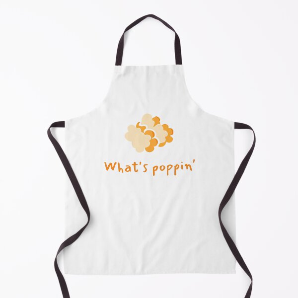 Item preview, What's poppin' popcorn flake pun designed and sold by wonderxwander.