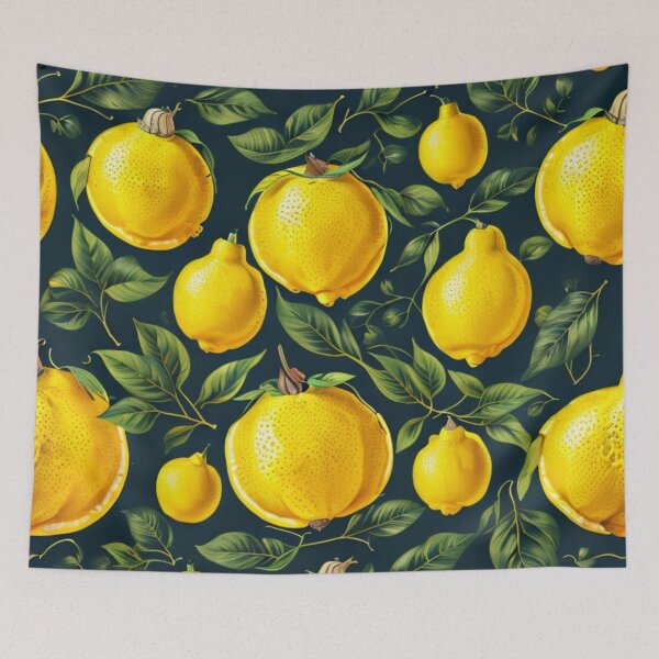Item preview, Juicy Lemons - Refreshingly Tangy Citrus Art for Your Home. designed and sold by Vlad-Nik001.