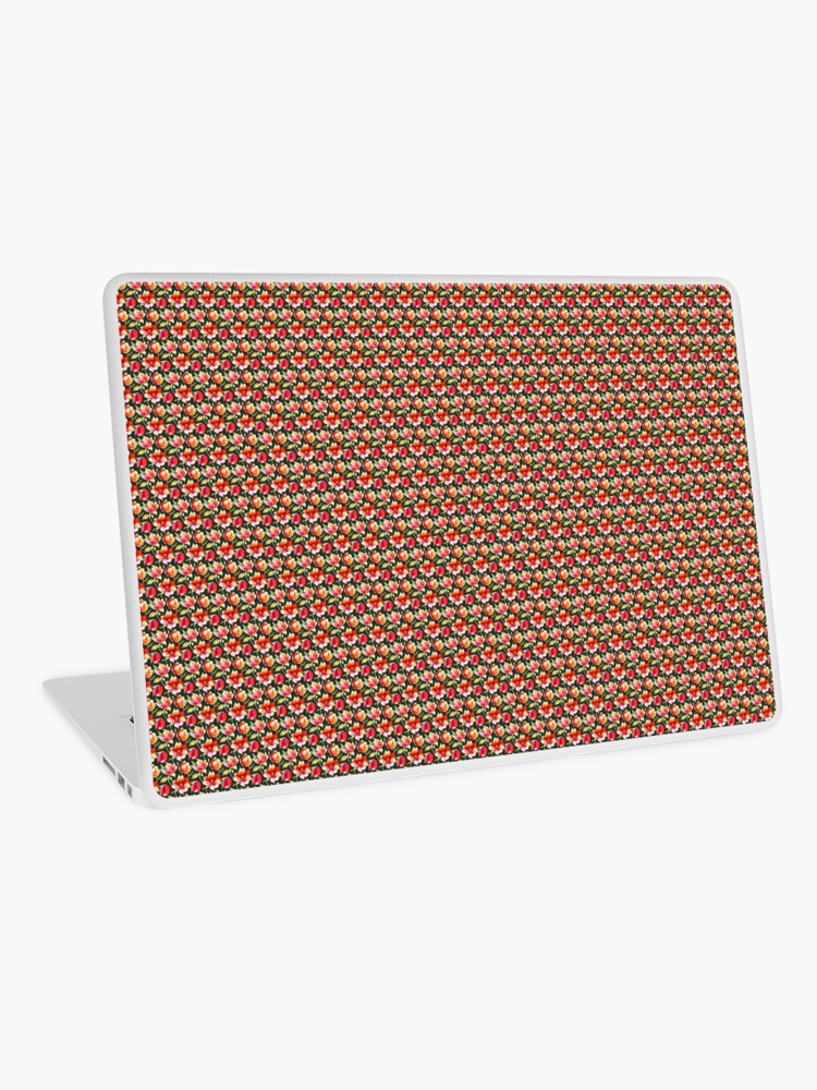 Thumbnail 1 of 2, Laptop Skin, Flower Pattern "Allison" designed and sold by Patterns For Products.