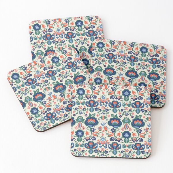 Item preview, Dutch Floral Mosaic designed and sold by PixelPatchwork.