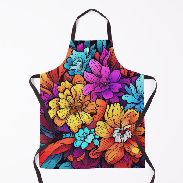 Item preview, Colorful Vector Lineart Flowers designed and sold by BaysparksMedia.