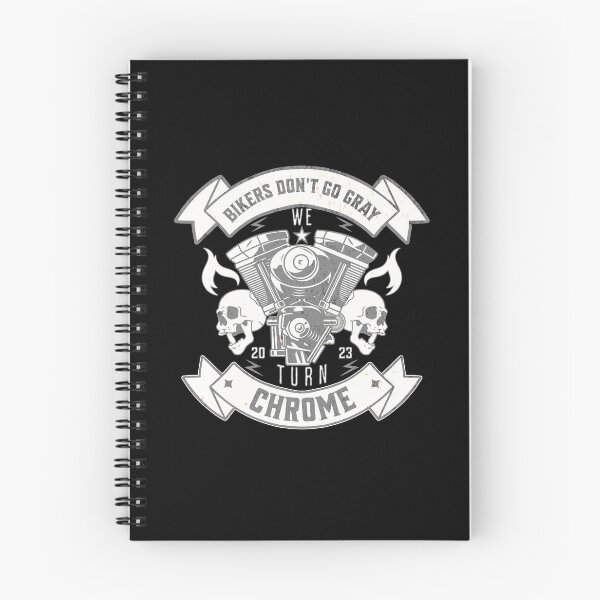 Artikelvorschau, Biker werden nicht grau, wir werden Chrom entworfen und verkauft von Trinket-Trickster.