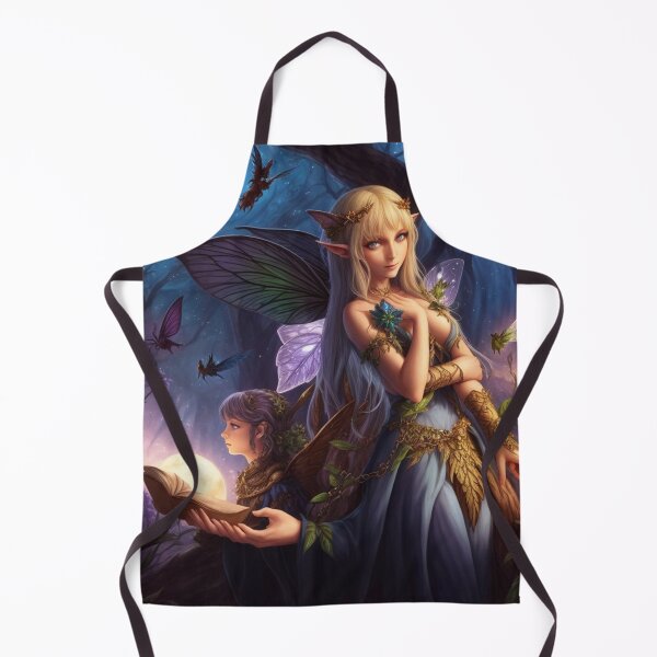 Item preview, Fantasy Pixies and Fey Folk Fairies beautiful poster artwork designed and sold by Vintage Designs +.